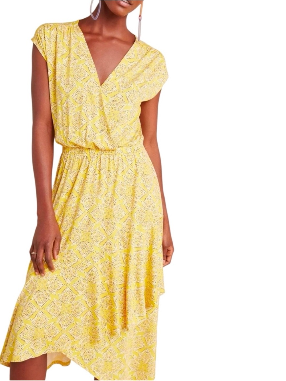 Maeve by Anthropologie Fete Midi Dress